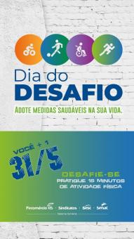 Jóia convida para o Dia do Desafio no dia 31 de maio